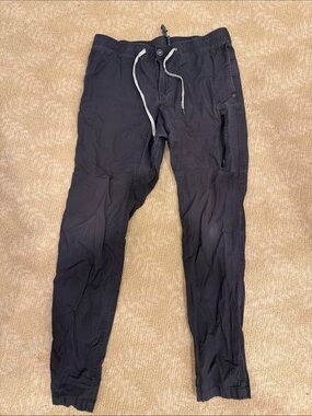 Vuori Men's Black Drawstring Jogger Pants